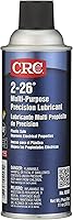 Vista 4 de CRC 2-26 Lubricante de precisión multiusos 02005-11 WT OZ, lubricante de aerosol multiusos para equipos electrónicos (paquete de 12)