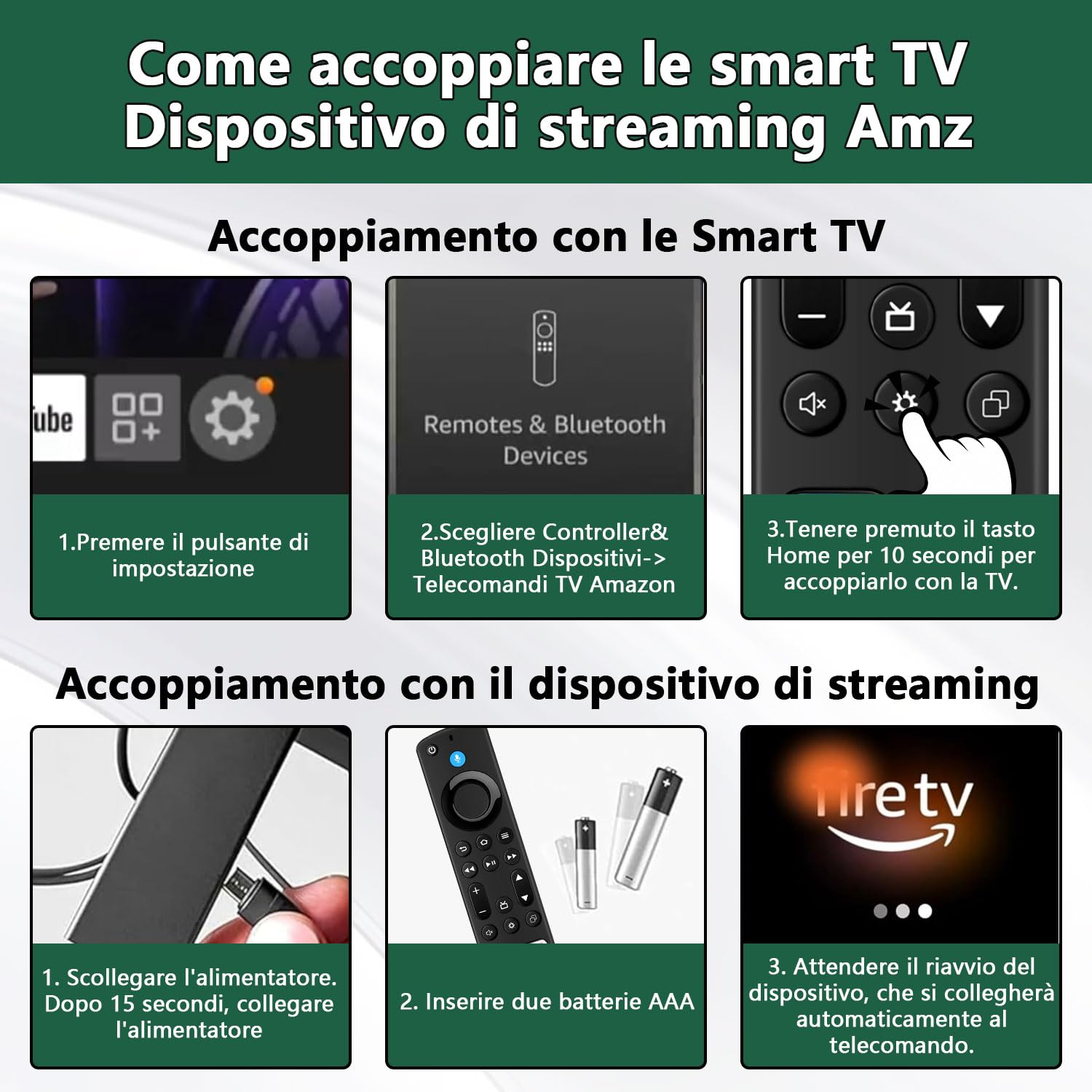 Telecomando Vocale di ricambio adatto AMZ-Fire-TV Stick(Lite & 2 Gen & 3 Gen & 4K), Smart TVs Cube 1 Gen & 2 Gen,compatibile con le Insignia/Toshiba/Pioneer Fire Smart TVs