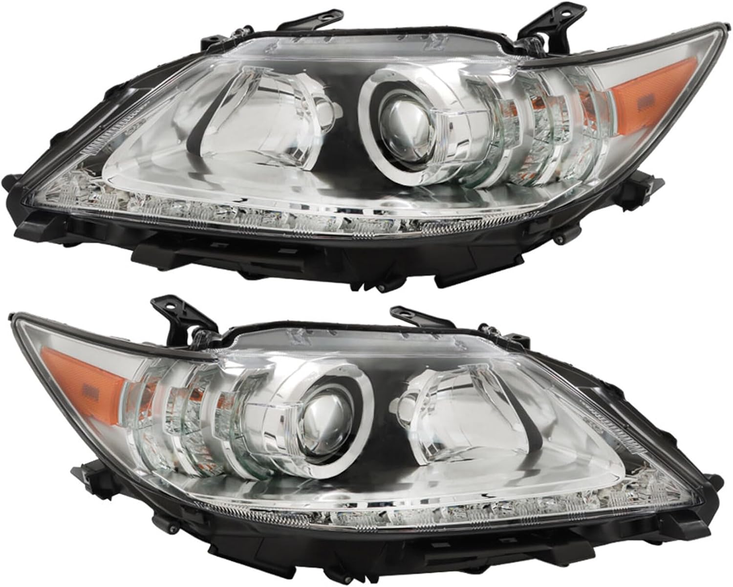 Headlights Assembly Replacement for Lexus ES300h ES350 2013-2015 HID/Xenon Headlamp Driver and Passenger Side