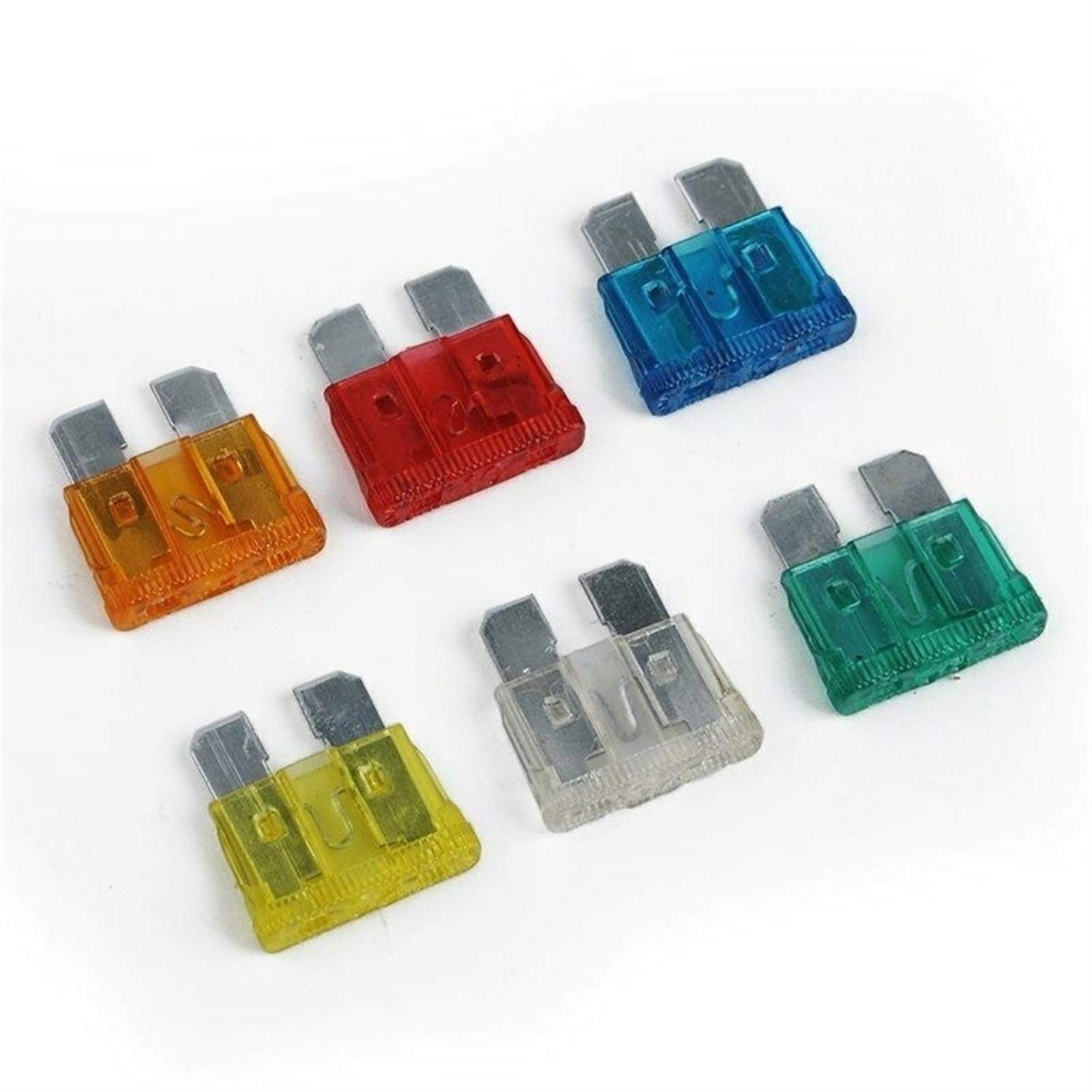 Cablaggio di protezione TMP1105 200 pz/set assortiti misti medi piatti fusibili automobilistici set fusibile auto lama automatica 5A 10A 15A 20A 25A 30A for camion bici auto