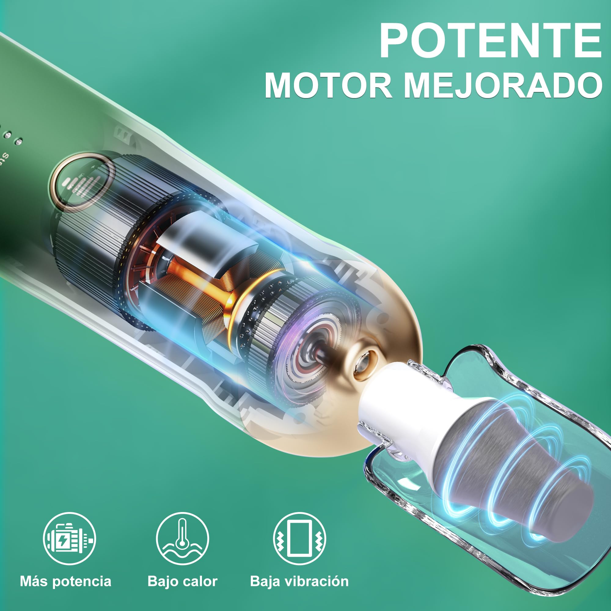 Limas de Uñas Profesionales: Eletorot Pedicura y Set Manicura con 8 Accesorios, Torno para Uñas Profesional con Luz LED, Kit Manicura para Corta Cuticulas y Eliminar de Callos