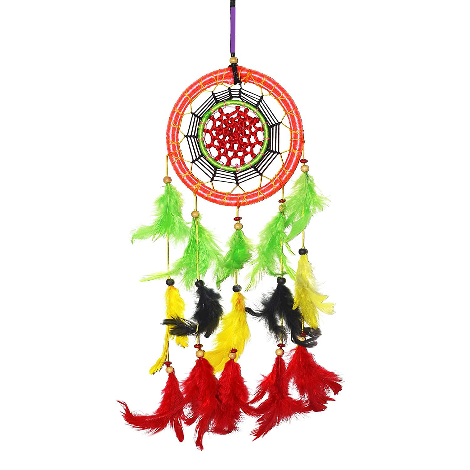 Asian Hobby Crafts Dream Catcher Wall Hanging, 40x14cm 'Utopia'