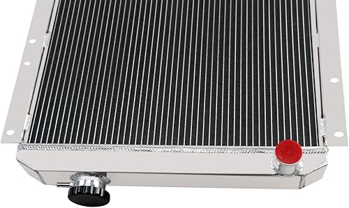 Miniatura 8 de Relé de ventilador de aluminio de 3 hileras para Toyota Land Cruiser FJ40 FJ45 Gasolina 1958-1984