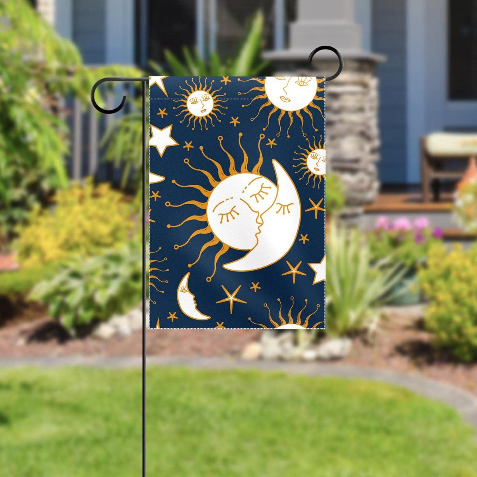 Bandiera Da Giardino Gelato Estivo 30,5x45,7 Cm - Doppia Faccia In Tela Di Iuta - 2