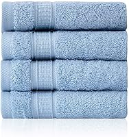 Vista 20 de Juego de 2 toallas de baño de lujo de La Hammam para baño, spa, gimnasio, ducha, piscina, dormitorio universitario Toallas de baño turcas