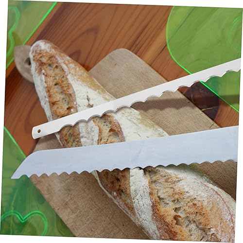 Miniatura 6 de Cuchillas de pan de repuesto 8 piezas de cuchillo de arco dentado para pan masa madre pastel horneado casero