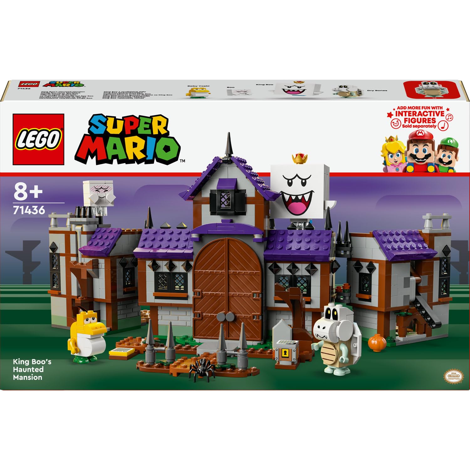 天佑商品 LEGO Super Mario King Boo'nun Perili Köşkü 71436-8 Yaş ve Üzeri