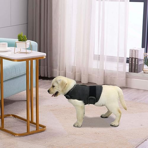 Miniatura 7 de Abrigo cómodo para aliviar la ansiedad del perro, chaleco calmante para tormentas eléctricas, viajes, fuegos artificiales, visitas al veterinario,