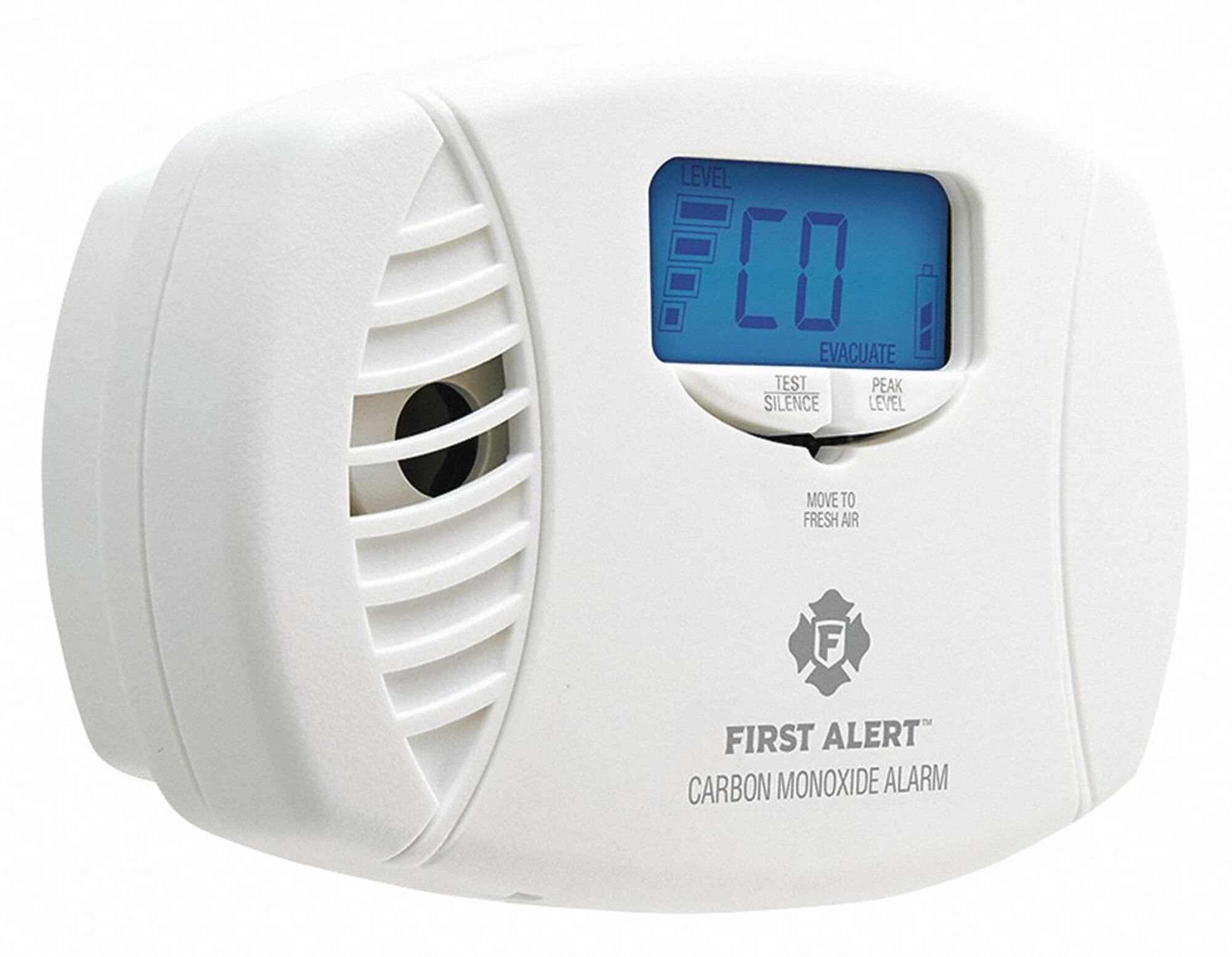 First Alert FAT1039746 Dual-power Carbon Monoxide Plug-in Alarm with Digital Display