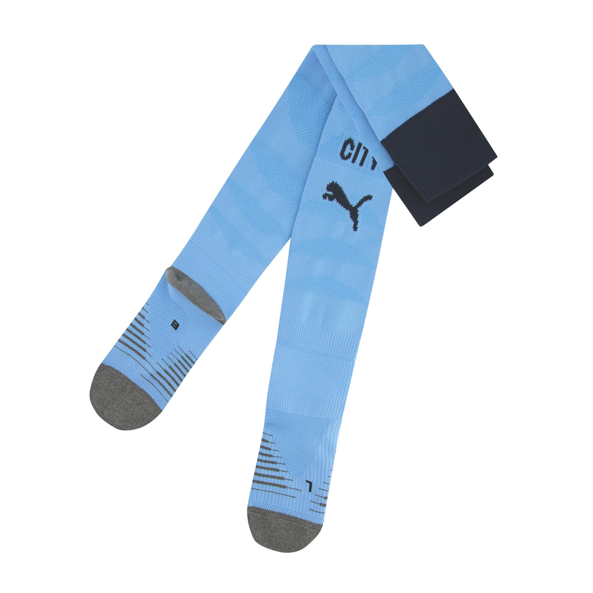 PUMA Manchester City FC 2025/26 Home Socks - Team Light Blue - Size: 3.5-6
