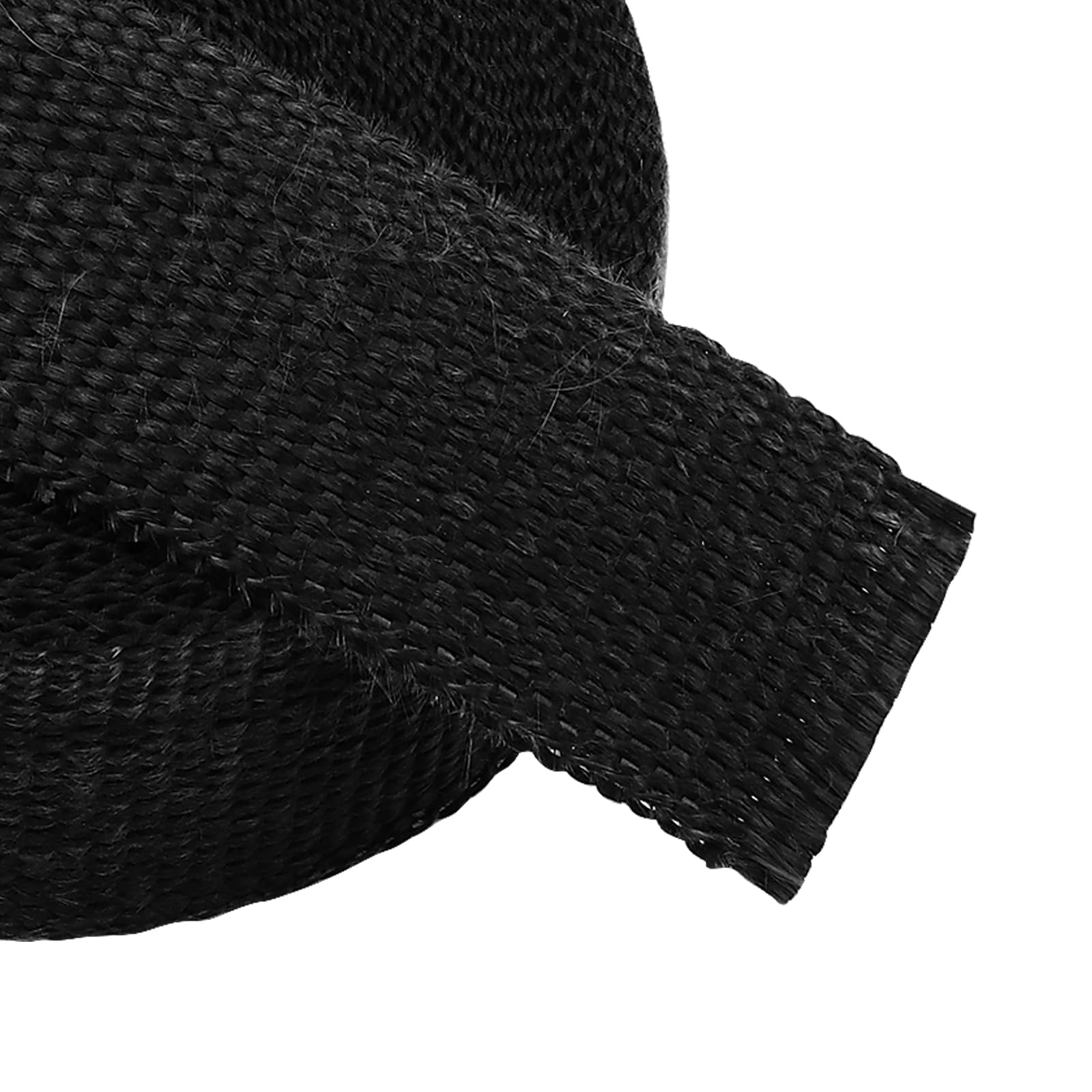 2 nastri di protezione dal calore, 15 m x 50 mm, in fibra di basalto, protezione dal calore per moto, con 20 fascette in acciaio inox, nastro di scarico per auto, collettore termico
