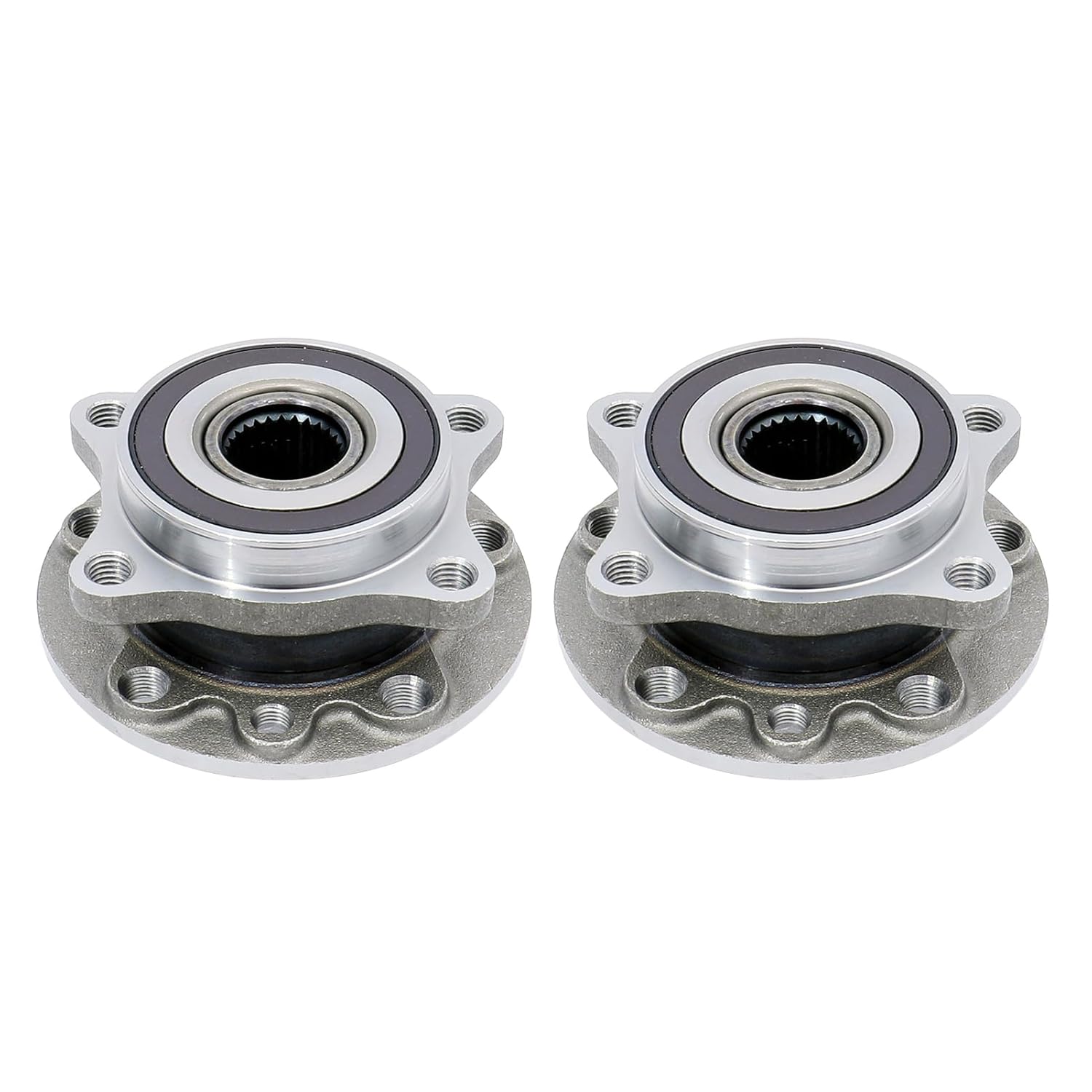 HICKS 513348 Front Wheel Hub Bearing Assembly Compatible with 2013-2016 Dodge Dart, 2015-2017 Chrysler 200, Set of 2