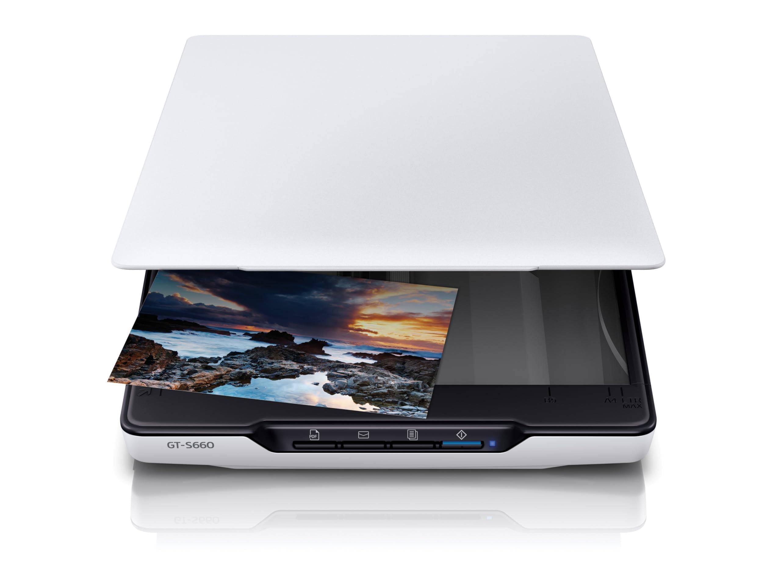 Epson GT-S660 ドキュメントスキャナー Amazon | ドキュメント フラットベッドスキャナー GT-S660 A4カラー