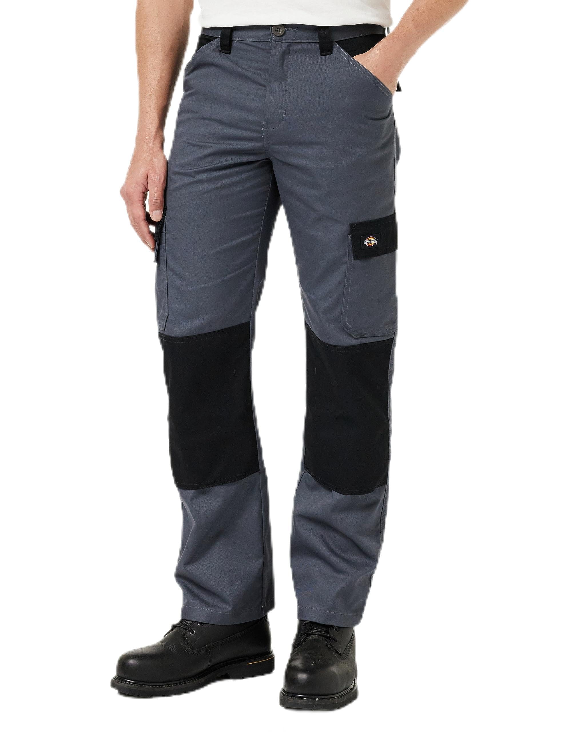 Dickies, Men's, Everyday Trouser, Grey/Black, 33W / 34L