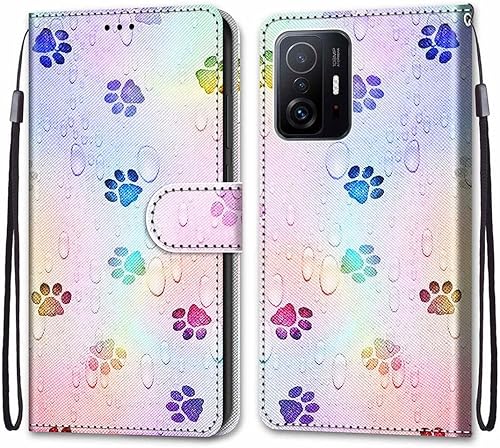 Miniatura 4 de Funda para Xiaomi Mi 11T11T Pro, hermosa piel sintética Flip Magnet Wallet Stand Card Ranuras para tarjetas Funda Protectora para Xiaomi Mi 11T11T