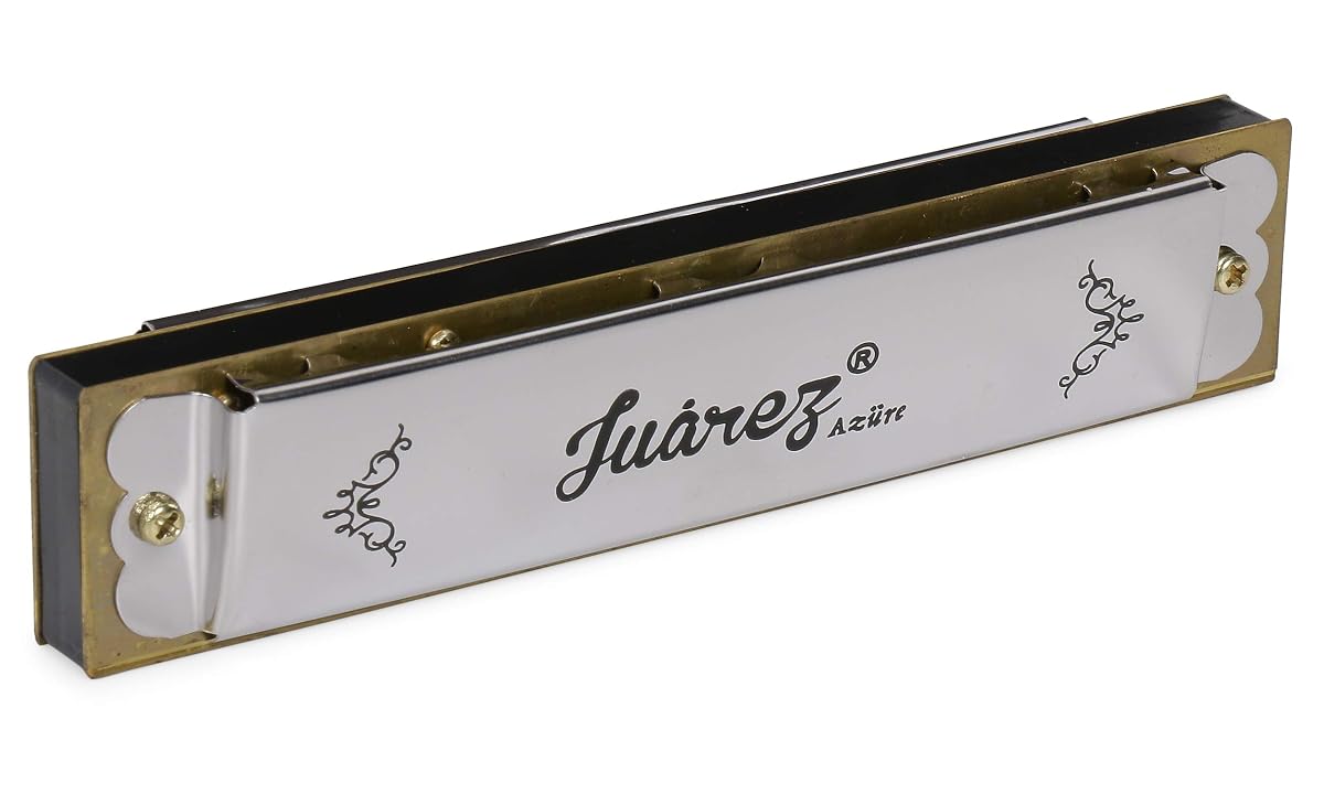 JUAREZ JRH16A 16 Holes Harmonica Key of C Scale | Mouth Organ | Cover -