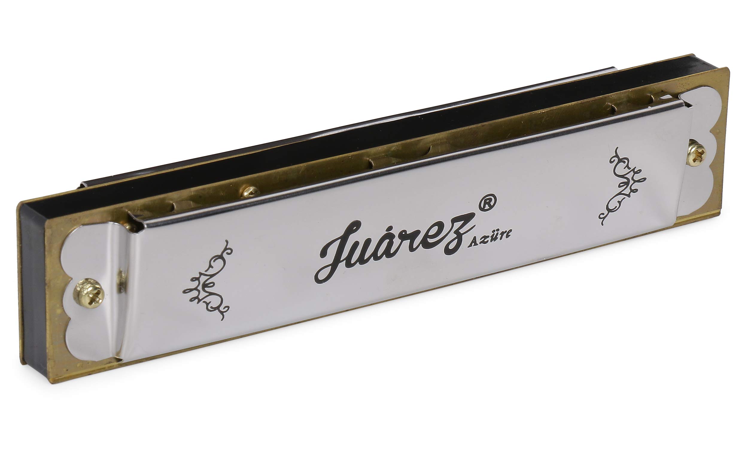 JUAREZ JRH16A 16 Holes Harmonica Key of C Scale | Mouth Organ | Cover - Stainless iron | Comb - Abs | Reed – Brass Silver-image-36