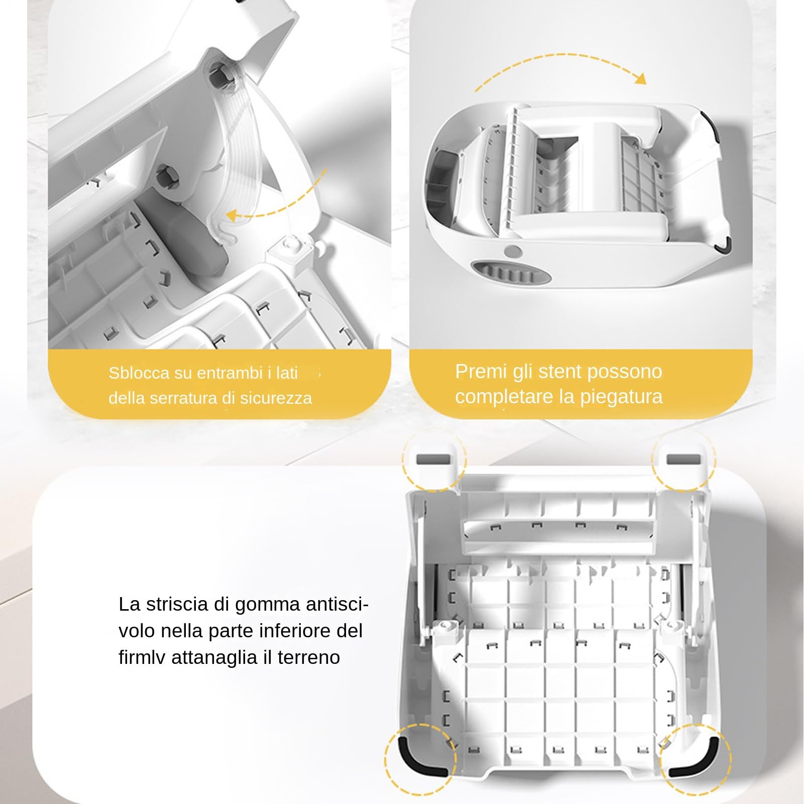 Taburete Escalón Infantil Escalera de Seguridad Lavado Fácil de Manos | Taburete Escalón 2 Niveles Plegable Ligero Para Niños Inodoro, Lavabo, Dormitorio, Encimera