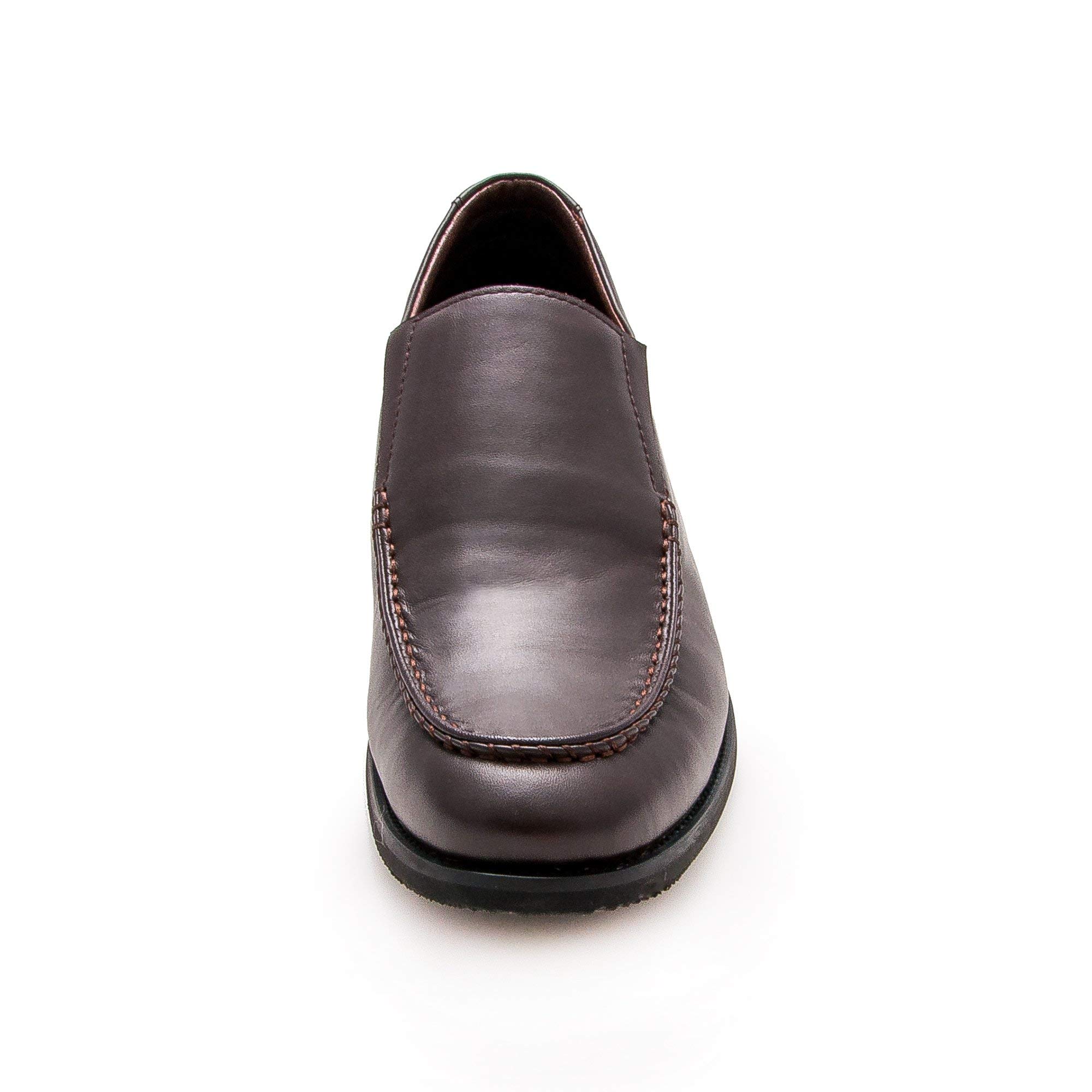Zerimar Zapatos con Alzas Piel Natural | Alzas para Hombre +7 cm | Zapatos Que Aumentan Altura Hombre | Zapatos Elegantes