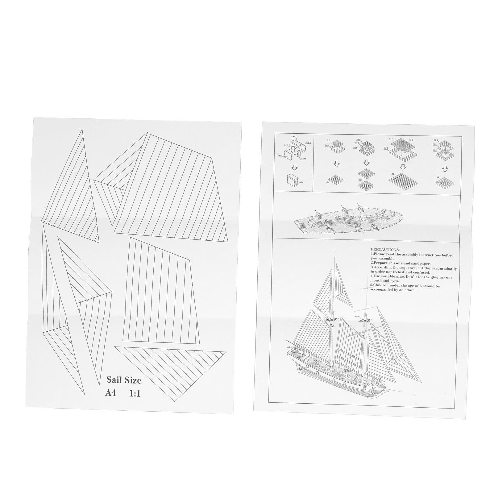 Kit Modello Di Barca, Kit di Costruzione di Barca a Vela In Tiglio In Scala 1/100 40 X 15 cm Modello di Costruzione di Nave a Vela, Kit Fai da Te per Costruire Nave per Artigianato Hobby Collezioni