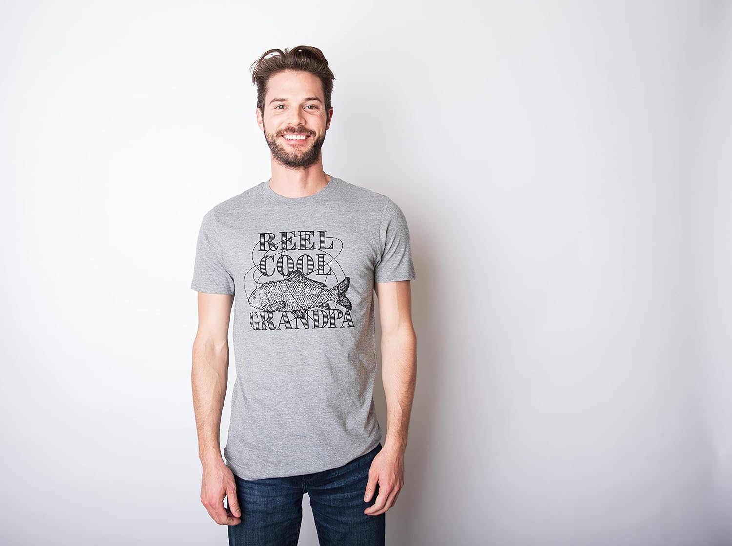 Funny Fishing Shirts for Dad Cool Father's Day Fish Tees for Pop | Funny T Shirts, Dad Joke Apparel for Men, Cool Fishing Short Sleeve, Soft Cotton Blend, Novelty Tees for Guys