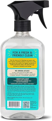 Miniatura 7 de Aunt Fannie's Paquete: Spray de limpieza de vinagre multiusos (limón) + toallitas de limpieza de vinagre (limón)