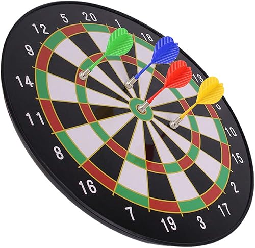 Vista 12 de Accmor Magnetic Darts, Magnetic Darts Replacement for Magnetic Dartboard, Plastic Darts Magnetic Darts Target Game Rojo, Blanco, Negro, Azul,Rojo