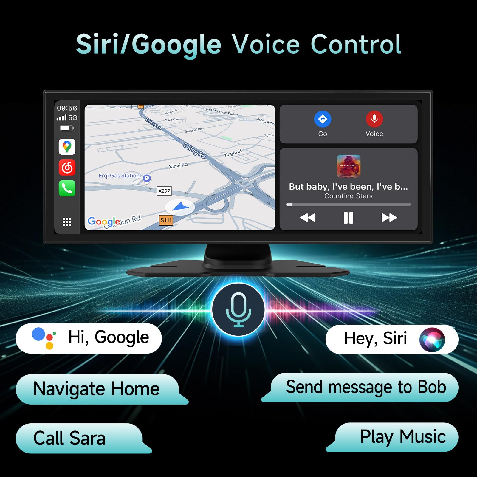 11.26インチ Carplay/Android Auto対応ディスプレイ Amazon.com: Exclusive 11.26'' Wireless Apple CarPlay Screen for