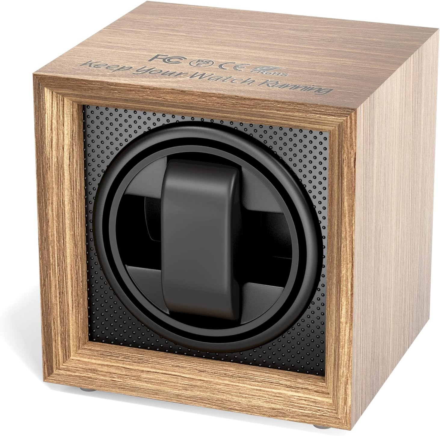 Scatola Movimentazione Orologi Automatica - Custodia Lux Con Motore Silenzioso Mabuchi, In PU Pelle - Foto 2