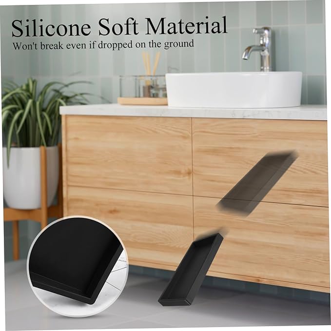 Bandeja Organizadora de Baño de Silicona Antideslizante Zerodeko miniatura 9