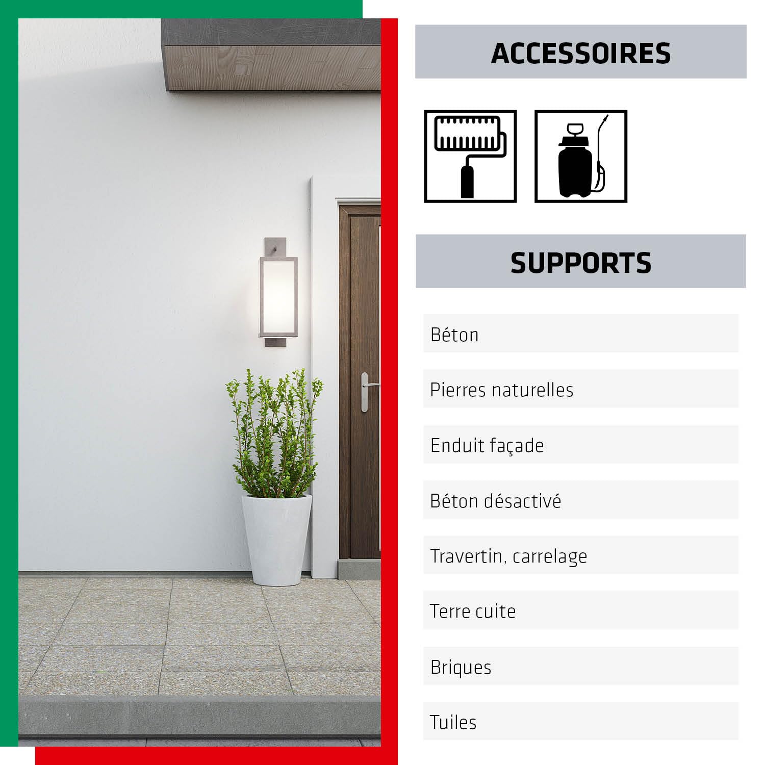 Parexlanko - Hydrofuge de surface - 238 Lanko Resist Hydro - Protection anti-tache imperméabilisante longue durée - Toiture, façade et terrasse - 5L