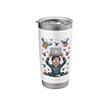 Funny Programmer Life Coding Bug Chaos Humor Stainless Steel Insulated Tumbler