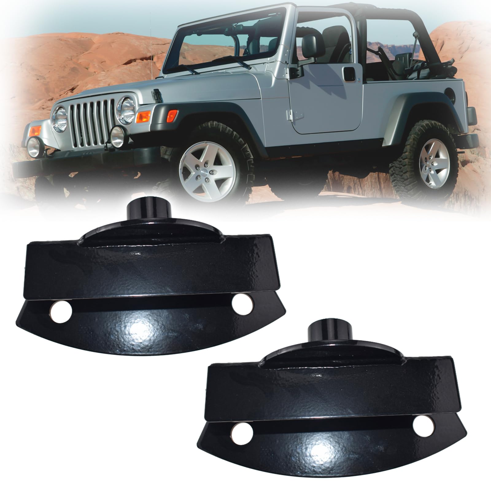Amazon.com: Rear Upper Coil Spring Bucket Mount Perch Retainers