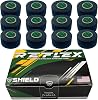 Shield Reflex | Stretch 1 Inch Athletic Tape, Tear by Hand, Made in USA, Thin, Flexible, Finger Tape, Elastic Sports Tape 12 Pack Raven Black