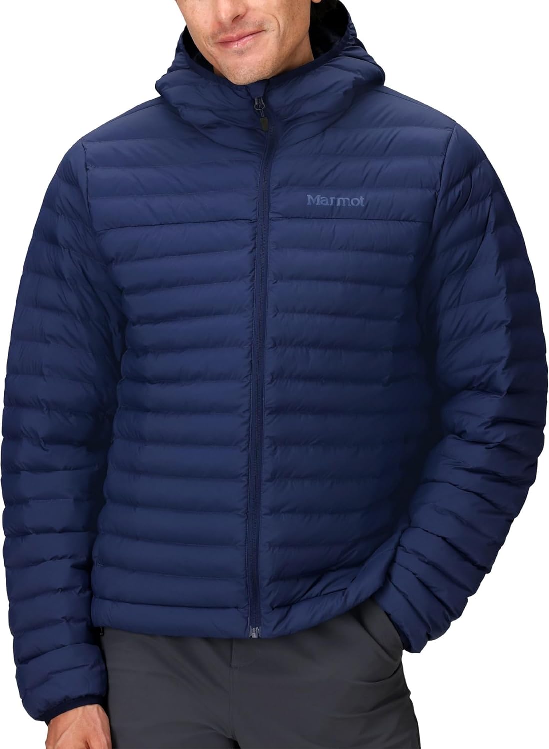 MARMOT Men's Echo Featherless Hoody - Lightweight Down-Alternative Puffer Jacket with Hood