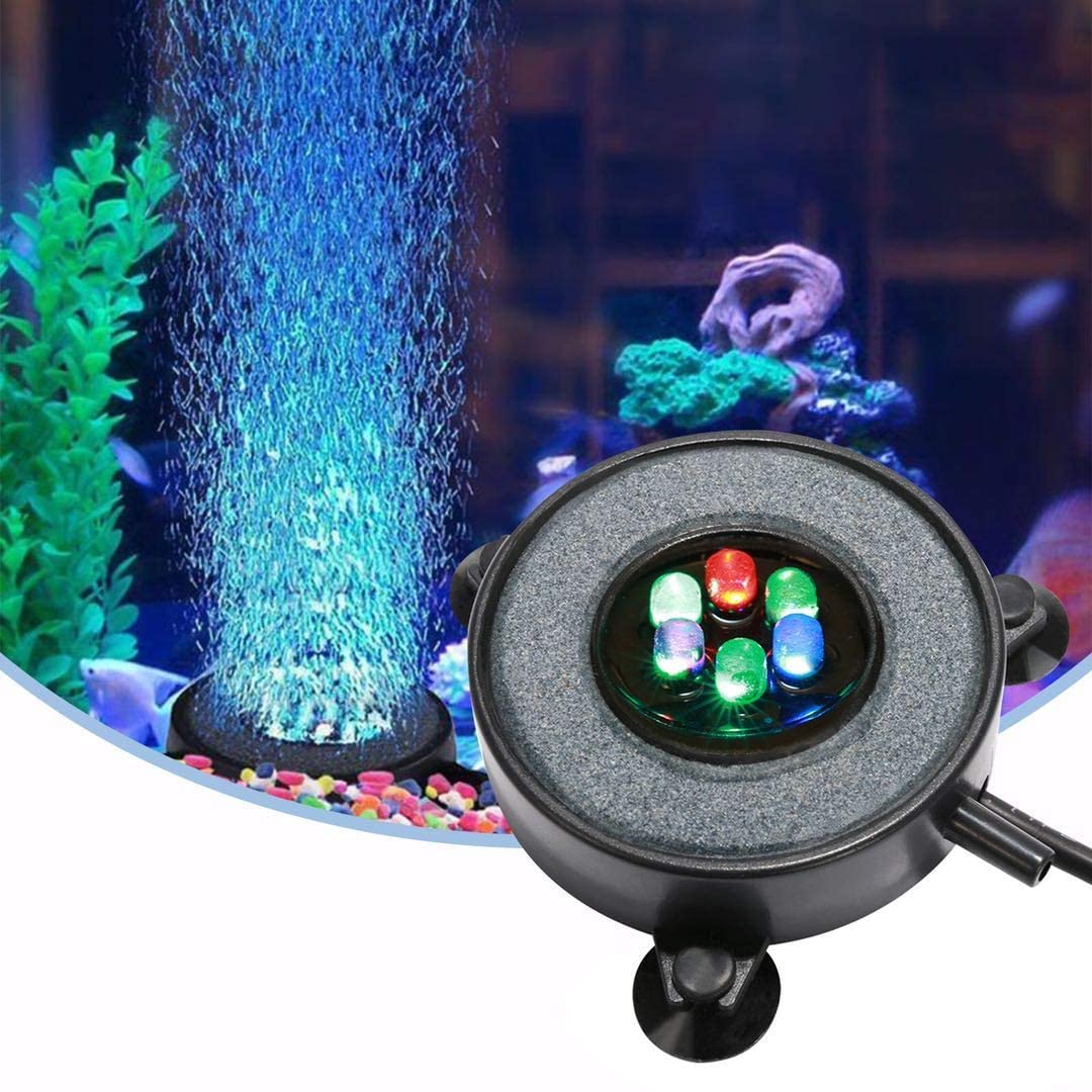 24x7 eMall Aquarium Air Stone with Changing Light Colours LED Light for Fish Tanks and Aquariums, Waterproof Aquarium Bubble Lights with Remote Control (Bubble Pump and Wire Not Included) (B0D8442PQV) Amazon Price History, Amazon Price Tracker