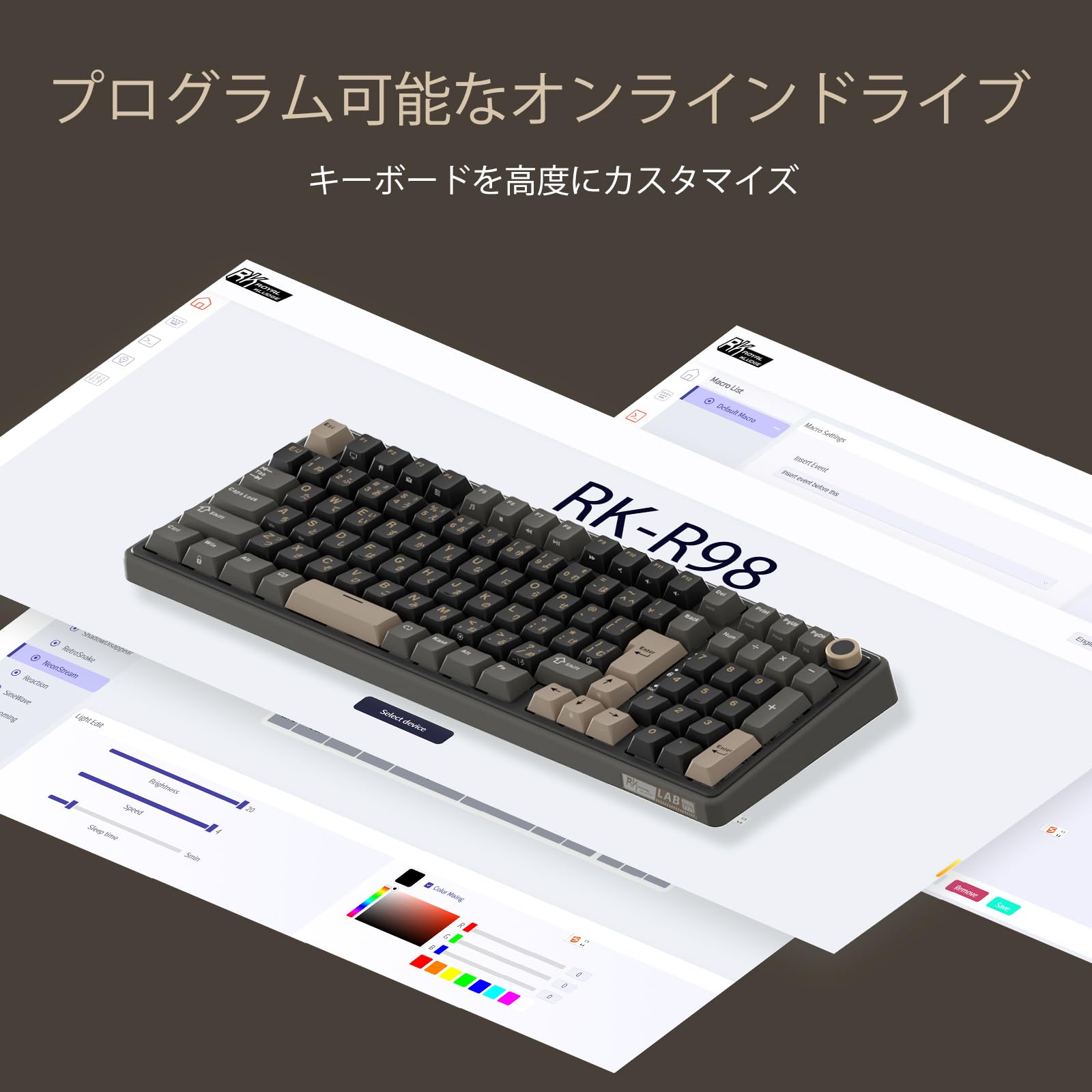 Amazon.co.jp: 【Amazon.co.jp限定】RK ROYAL KLUDGE R98 Pro Gaming