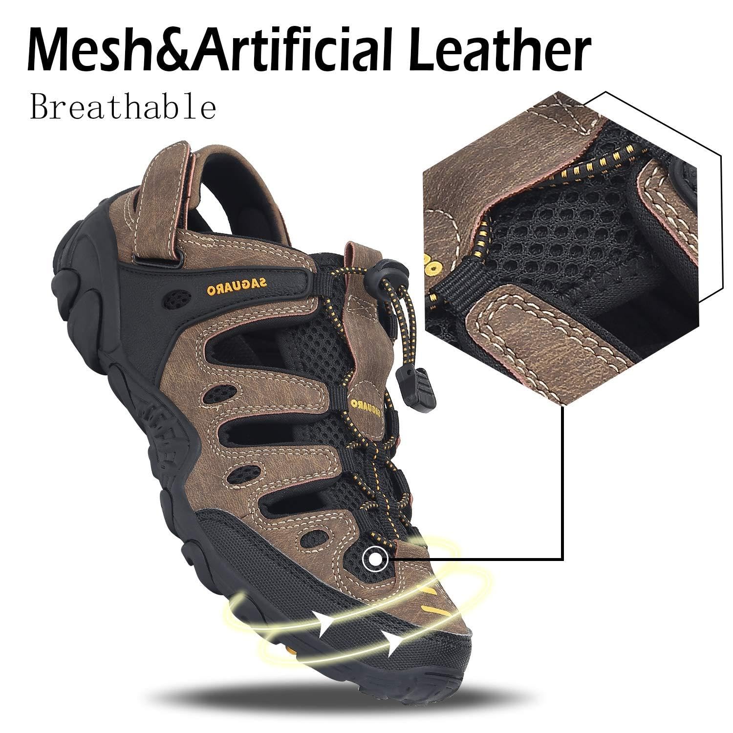 SAGUARO Uomo Donna Sandali da Trekking Estate Sandali Sportivi 36-46 EU