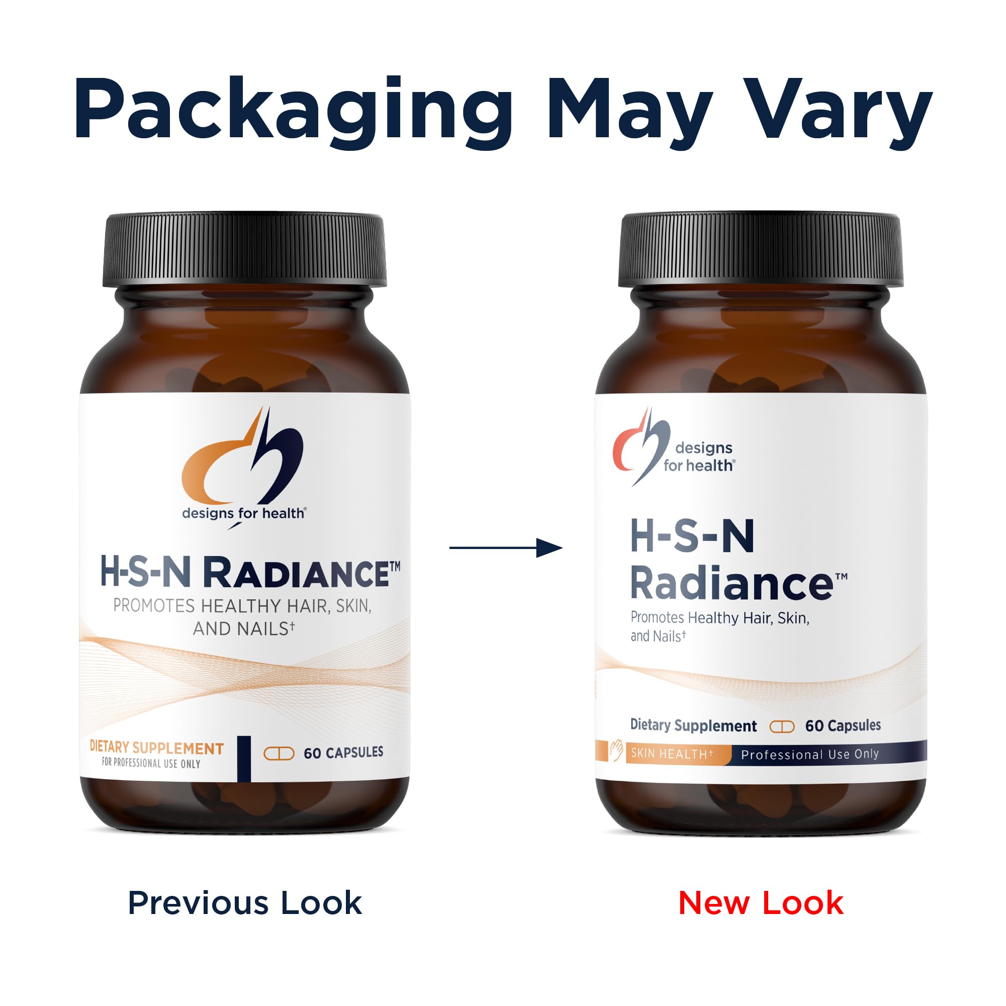 Designs for Health H-S-N Radiance, Hair Skin Nails Vitamins, 60 Capsules — Amazon image 6