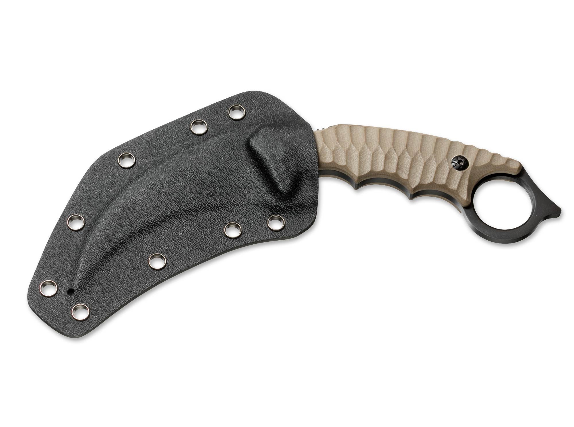 Magnum Fahrtenmesser Spike Karambit, Beige