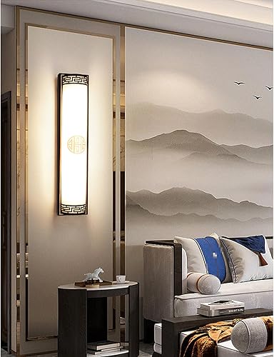 Miniatura 7 de Lámpara Lámpara LED regulable para tocador de baño, accesorio oriental tradicional de metal para tocador de baño, barra de luz retro, aplique de