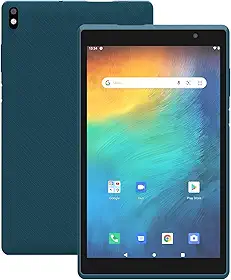 ATOZEE Tablet de 8 Polegadas, Android 11.0, 32GB, Expansão SD 512GB, Processador Quad-Core, Tela HD IPS 1280x800, Câmera Dupla, Azul Marinho ou Preto