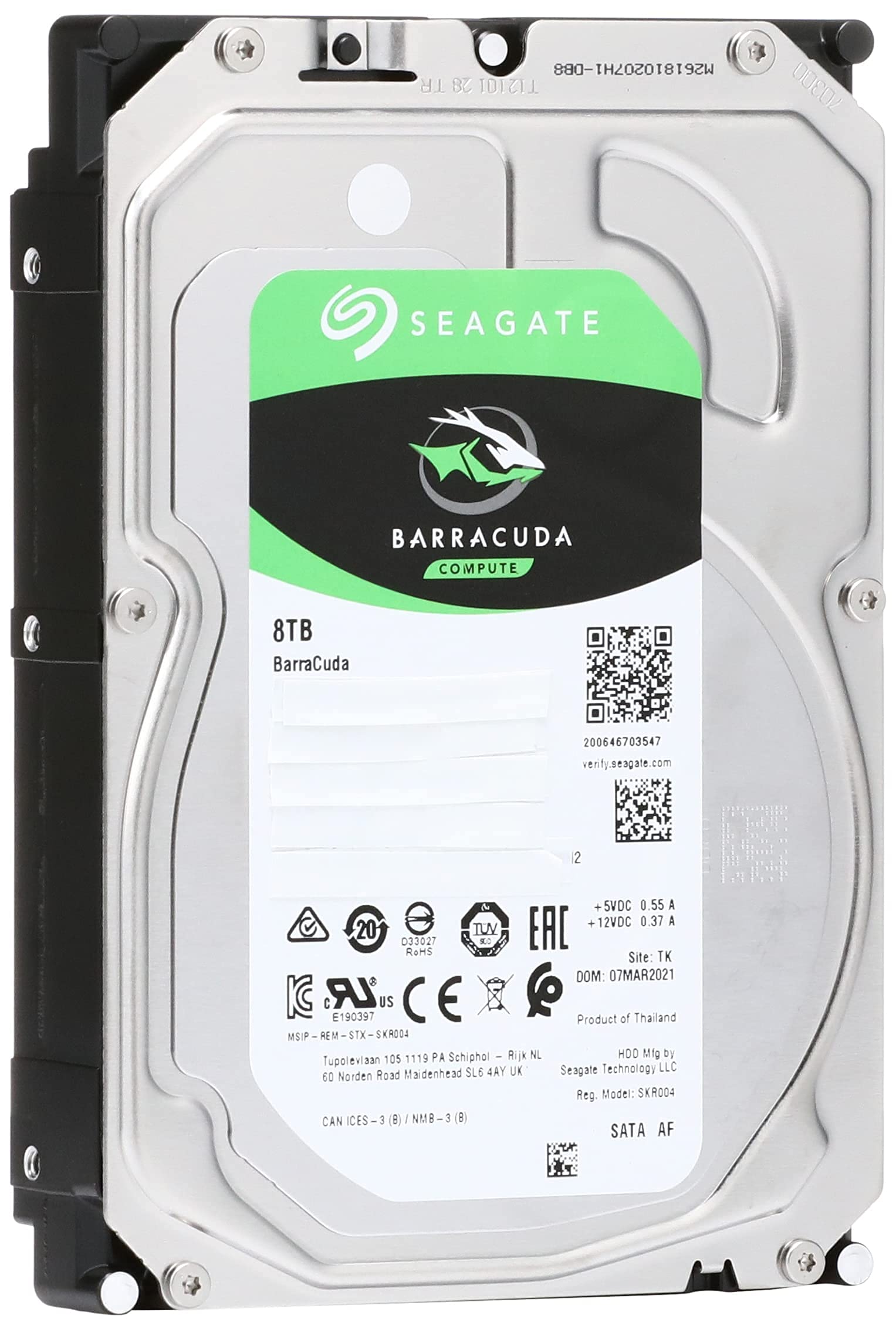 Amazon | 【整備済み品】 Seagate BarraCuda 3.5