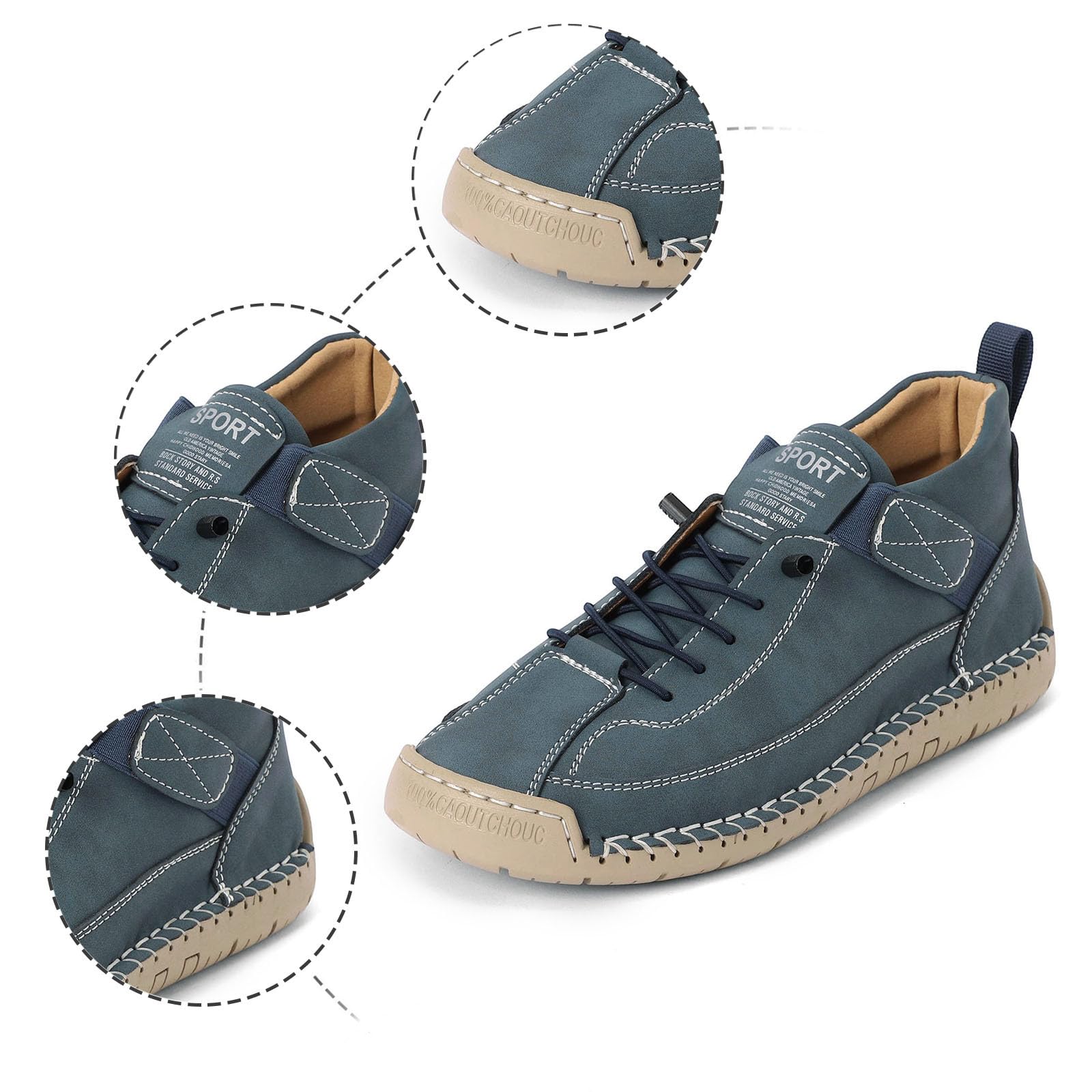 Generisch Montela damskie buty tradycyjne, sznurowane, oddychające, siateczkowe, eleganckie buty sportowe, buty rekreacyjne, buty na Oktoberfest, buty trekkingowe
