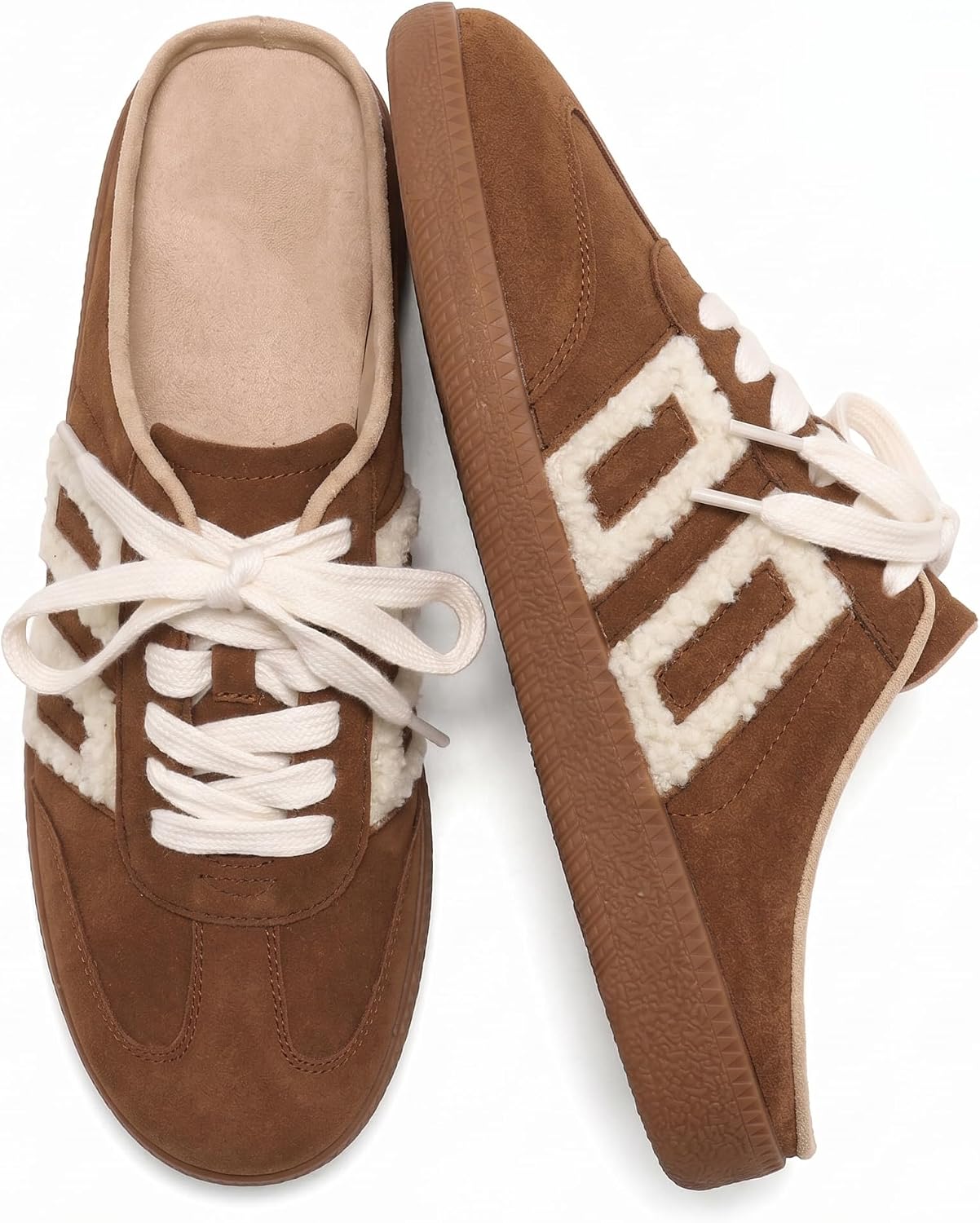 Women's Slip On Sneakers Mule Backless Fashion Sneakers Casual Slides Sneakers Comfortable Casual Walking Shoes