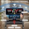 Patrocinado Patrocinado Estás viendo este anuncio basado en la relevancia del producto para tu consulta de búsqueda. Deja comentarios sobre el anuncio Caminadora, Caminadora Plegable con Manija de Inclinación | Caminadora Pequeña Portátil con Sensor de Frecuencia Cardíaca, 3.5 HP, 12 Programas, Capacidad de 450 lb, Caminadoras para Hogar, Oficina 5