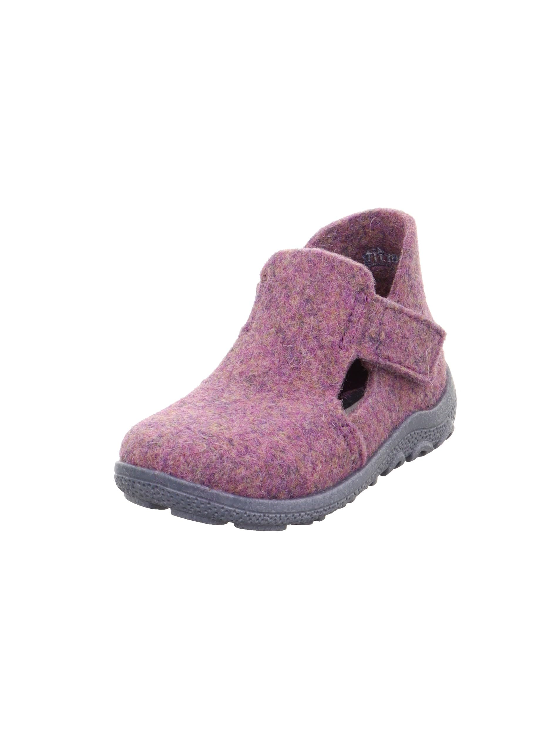 Superfit Girl's Happy Hausschuhe, LILA/Blau 8500