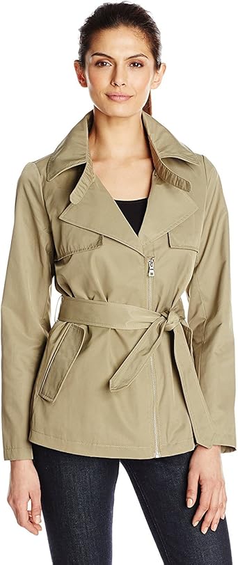 Gabardina corta de mujer Clearance