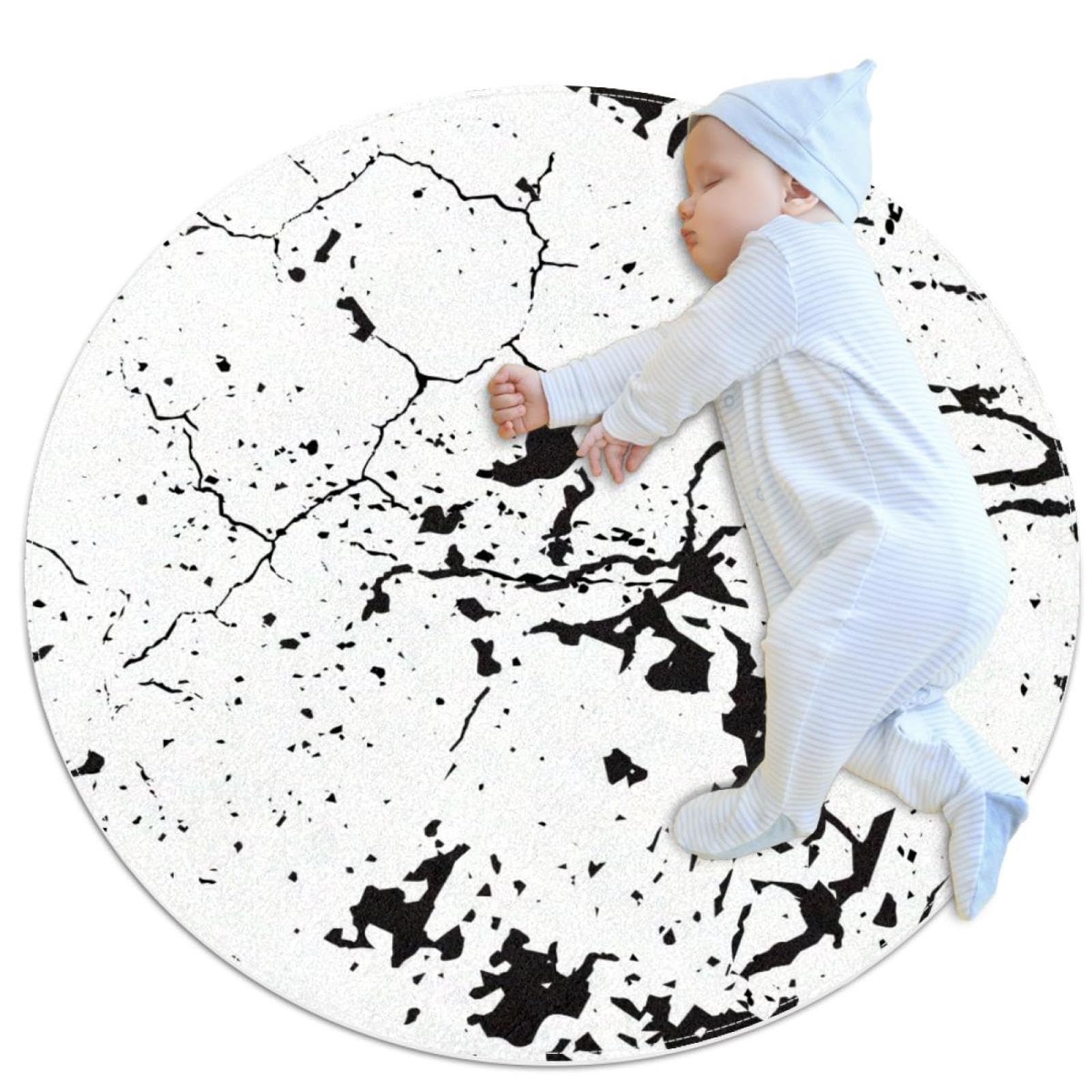 Tapis de salle de bain rond grunge paillasson canapé