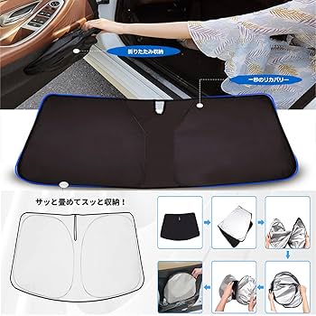 Amazon | 2025 サンシェード フロントガラス用ルノー カングー 2代目